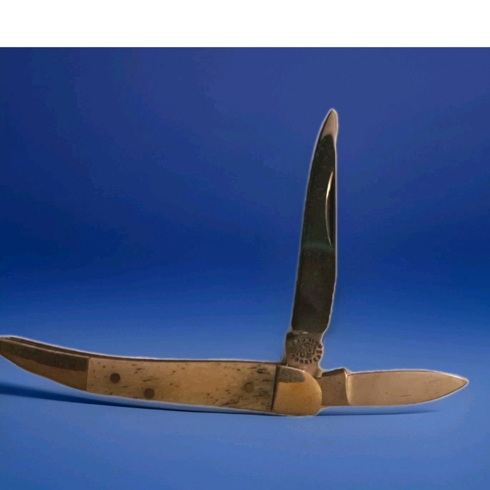 FROST CUTLERY 2-Blade Small Fold Knife German Stainless Rostfrei  Pakistan Cb38